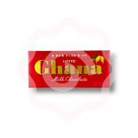 Шоколад «Lotte» Ghanna молочный 70 г (Япония) 10/4