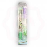 Ручка-клей с блестками 2 цветов, зеленая