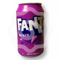 Напиток газированный «Fanta» со вкусом винограда 355 мл (Южная Корея) 1/24