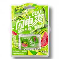 Пластинки освежающие со вкусом арбуза 1 г (Китай) 1/20/240