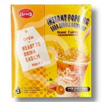 Напиток Апельсиновый «Bubble tea» с мармеладными шариками 210 г - 3 порции по 70 г (Китай)