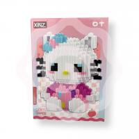 Конструктор Hello Kitty 1311PCS голубой бантик