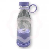 Блендер портативный фиолетовый USB 21,5х7,5 см