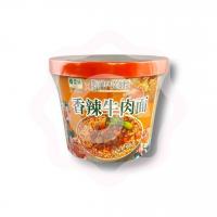 Рамен со вкусом пикантно-острой говядины 119 г (Китай) 1/12