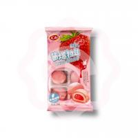 Моти рисовый десерт с зефирной прослойкой и клубничным джемом 208 г (Китай) 1/30