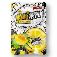 Кислые леденцы «Ujane» со вкусом лимонной содовой 22 г (Китай) 1/20/240