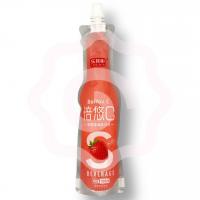 Фруктовый напиток «Leqibin» со вкусом клубники с кусочками кокоса 180 мл (Китай)