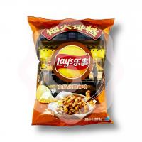 Чипсы «Lays» со вкусом мяса и сычуаньского перца 70 г (Китай)