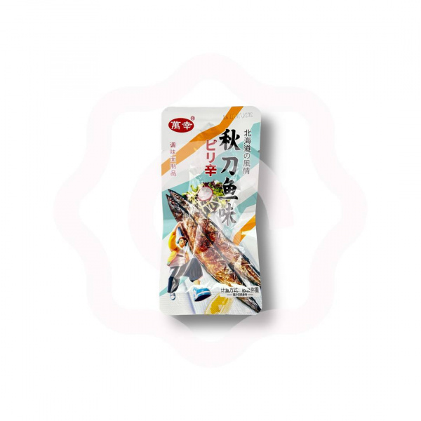 Снек XINGLONG со вкусом сайры в остром масле с пряностями соевый 18 г