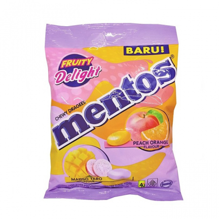 Конфеты MENTOS "Fruit Delight" жевательные 121.5 г