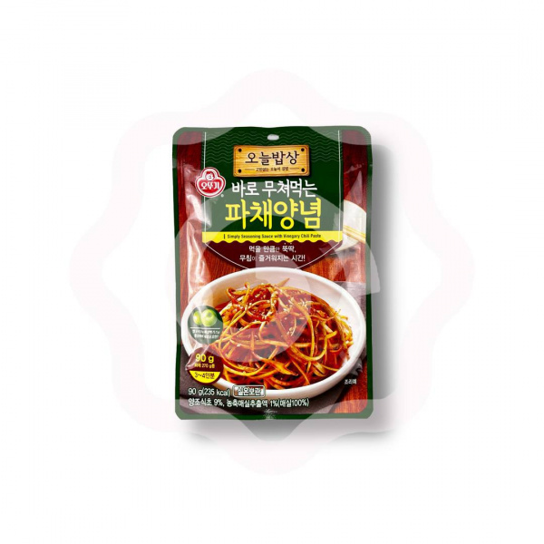 Соус «Ottogi» с уксусной пастой чили для салатов 90 г (Южная корея) 10/2