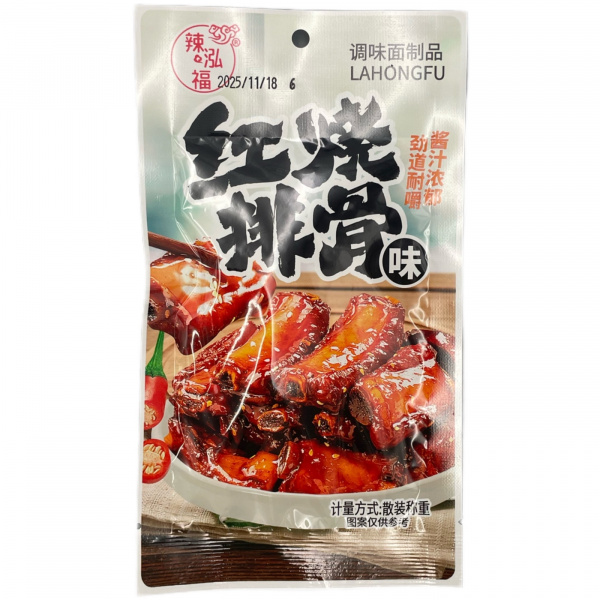 Пшеничная закуска со вкусом тушеных свиных ребрышек 22 г (Китай)