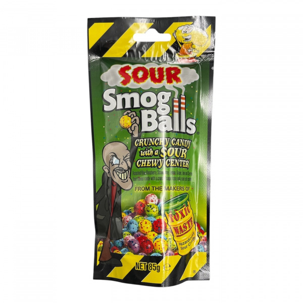 Жевательные конфеты «Toxic Waste Smog Balls» 85 г (Пакистан)