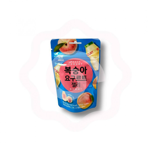 Мармелад SEOJU "Peach Yogurt Jelly" со вкусом персикового йогурта 50 г
