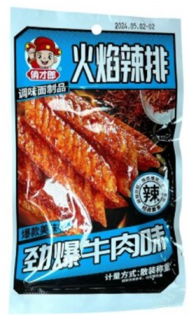 Соевые палочки QIAO CAI LANG "Пряный стейк" 20 г