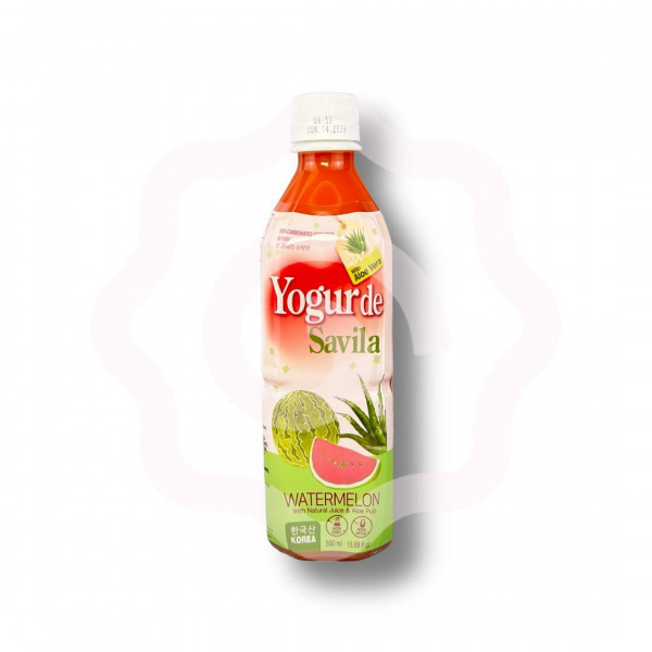 Напиток негазированный «Yogavera» со вкусом арбуза и алоэ вера 500 мл (Южная Корея)
