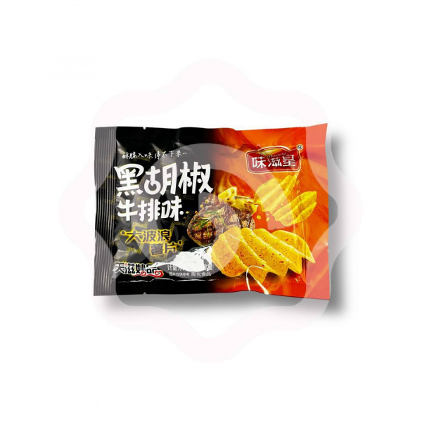 Чипсы WEIZIHUANG со вкусом стейка 18 г