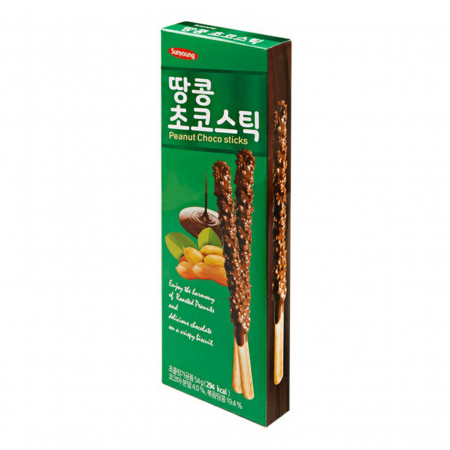 Палочки SUNYOUNG "Choco Stick"  шоколадные с арахисом 54 г