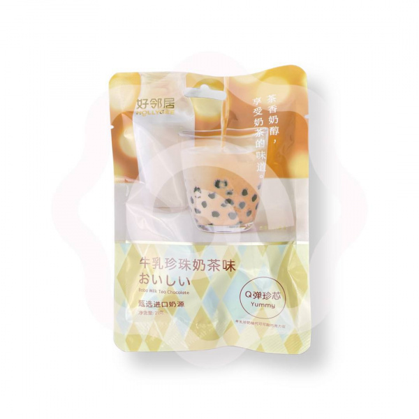 Конфеты HOLLYGEE "Boba Milk Tea Chocolate" 21 г